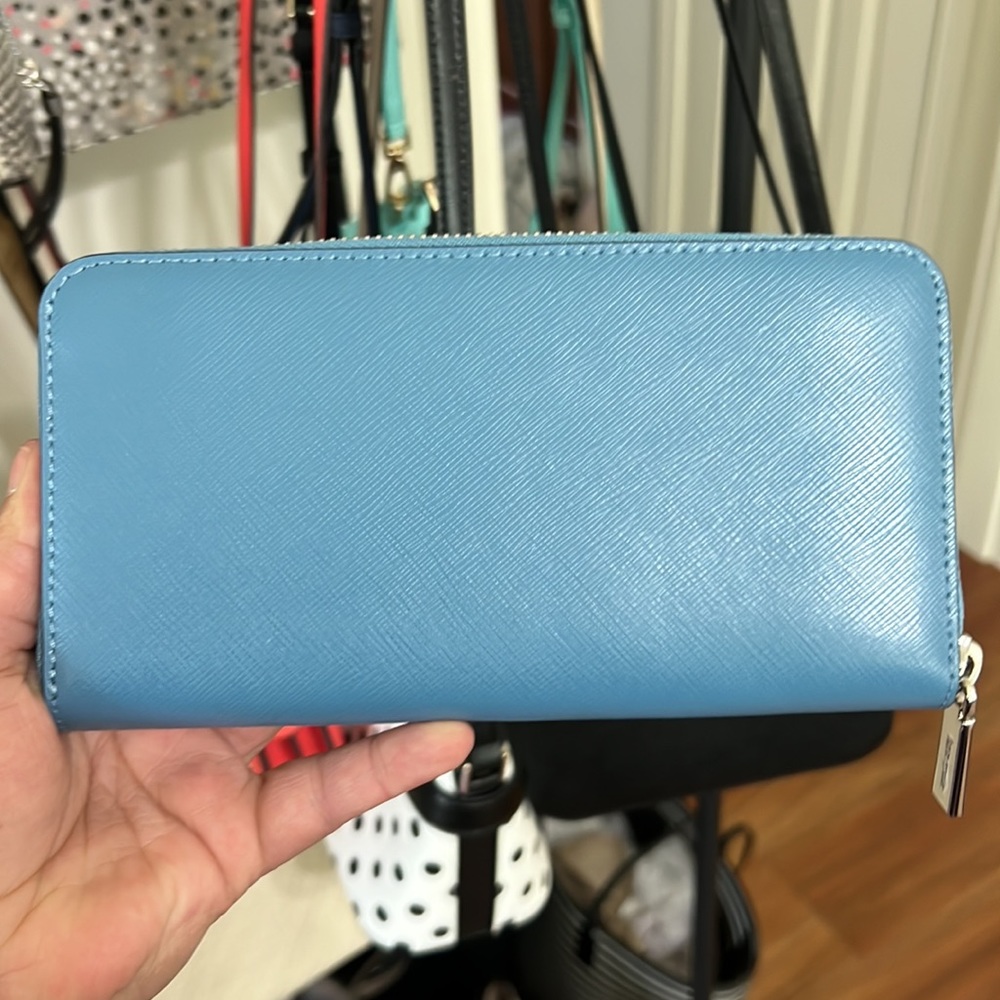 SOLD Kate Spade Staci Colorblock Zippy Wallet - Picture 2 of 7